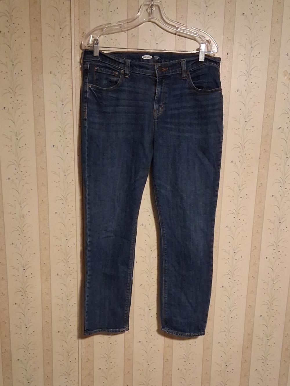 Old Navy Dark Blue Ankle Crop Jeans